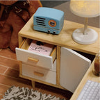 Wooden Miniature Doll House DIY 3D Puzzle Building Kit