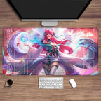 Riftbound LTCG Card playmat League of Mouse Pad Legends Jinx Series LOL 600x350mm overlock Board Game HD Printing XXL Desk Mat