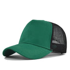 Custom Logo 5 Panel Mesh Baseball Cap for Outdoor Branding
