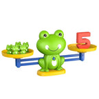 Frog Balance Math Toy Montessori Learning Game for Kids