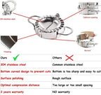 Stainless Steel Dumpling Maker Press for Ravioli and Pastry Tool