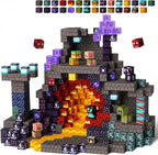 Magnetic Building Blocks Mine World STEM Construction Toy Set