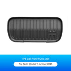 Heenvn For Tesla Model Y Juniper YL 2025-2026 Front Rear Trunk Mat Cargo Liner Waterproof Anti-slip TPE Pad Interior Accessories