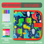 Erasable Reusable Doodle Book Drawing Pad with 12 Watercolor Pens