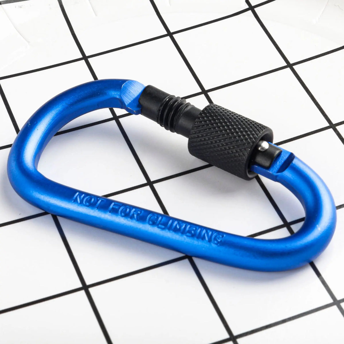 Tactical Aluminum Carabiner Keychain Set for Outdoor Everyday Carry