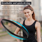 4PCS Thin Elastic Non-Slip Sports Headbands for Men & Women