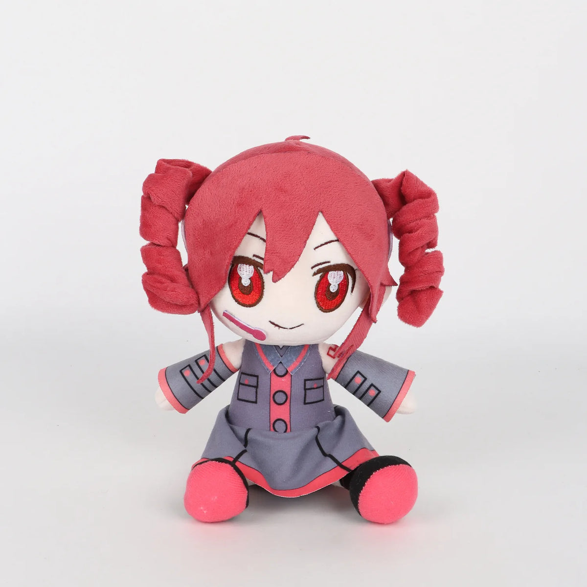 New Kasane Teto Plush Toy Soft Doll Stuffed Plushies Figure Anime Cosplay Cartoon Birthday Present Christmas Gift for Fans