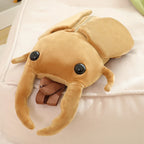 45CM Cartoon Cicada Beetle Plush Backpack Soft Stuffed Toy