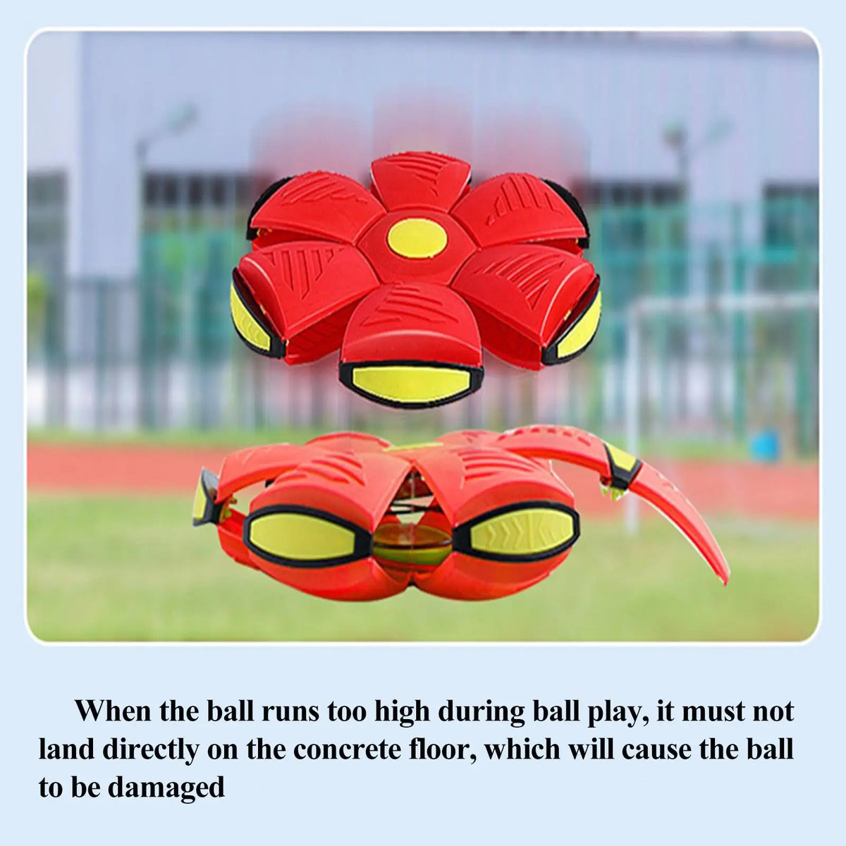 Magic UFO LED Flying Disc Ball – Transforming Outdoor Toy