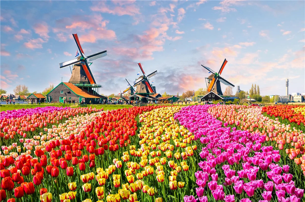 46*28cm Jigsaw Puzzles 500 Pieces Paper Picture Landscape Oil Painting Art Puzzles Decompression Toys for Adults Family Games