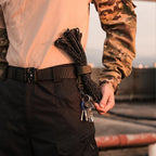 Tactical MOLLE Keychain Gear Clip Belt Holder for Outdoor EDC