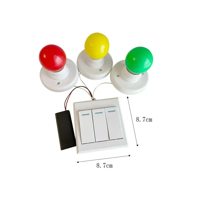 Montessori LED Busy Board Interactive Learning Toy