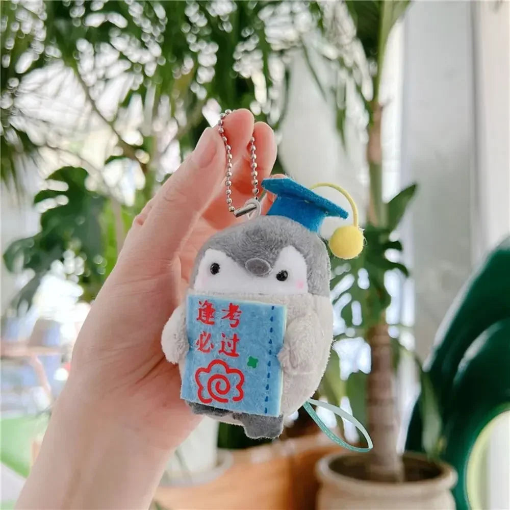 Cute Penguin Plush Keychain Bag Charm for Girls and Kids Gift