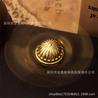 Golden Snitch-Inspired Metal Fidget Spinner Stress Relief Toy