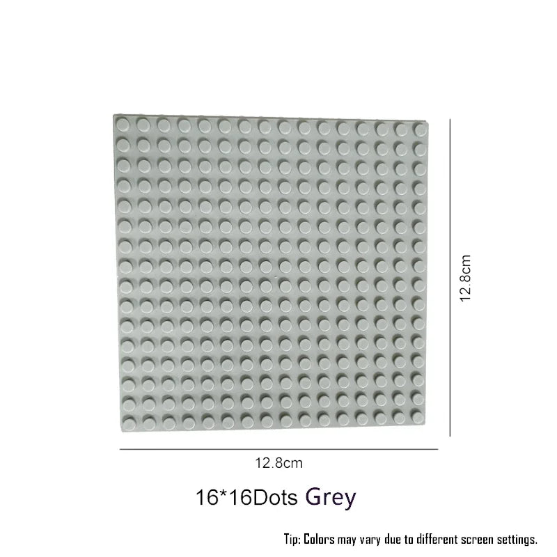 Classic Building Block Baseplate for Creative Construction Toy Sets