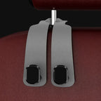 Fit for Headrest Hook Seatback Storage Rack Backpack Holder Multi-Functional Suede Double-Ended Hook - Universal