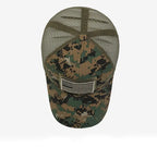 American Flag Camouflage Mesh Baseball Cap for Outdoor Adventures