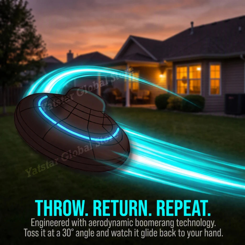 Magic Flying Helicopter Spinner Fingertip Upgrade Flight Gyro Fly Orb Hover Ball Mini Drone LED Light Luminous Toy Kids Gift Fun