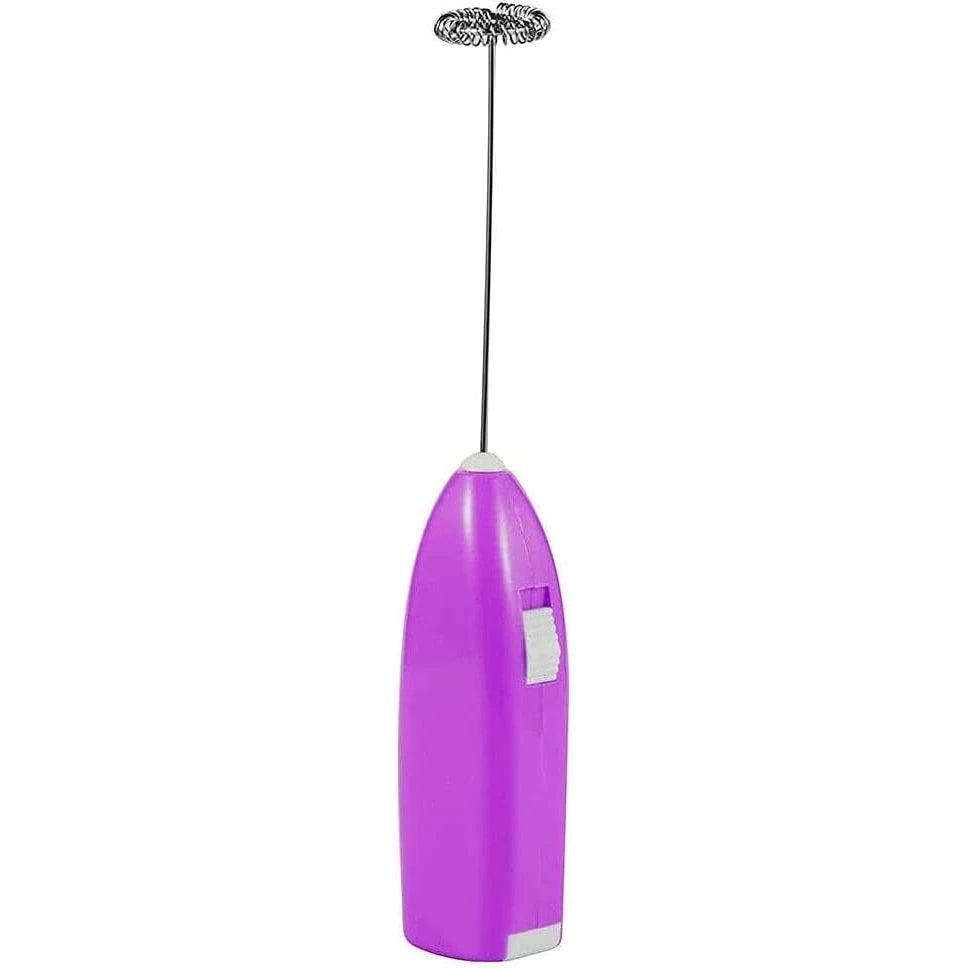 Handheld Electric Milk Frother – Mini Battery Powered Coffee & Egg Beater
