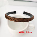Synthetic Braided Headband for Women