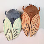 45CM Cartoon Cicada Beetle Plush Backpack Soft Stuffed Toy