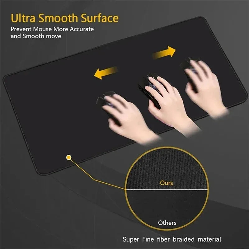 Hexagon XXL Gaming Mouse Pad Desk Mat Non Slip Waterproof