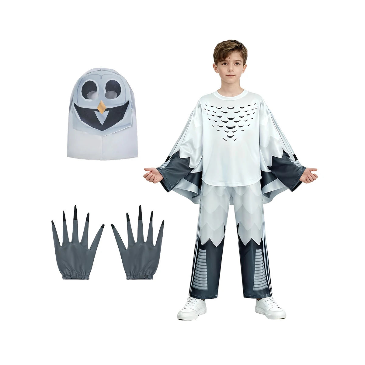Kids Deer Owl Cosplay Costume Jumpsuit – Animal Outfit