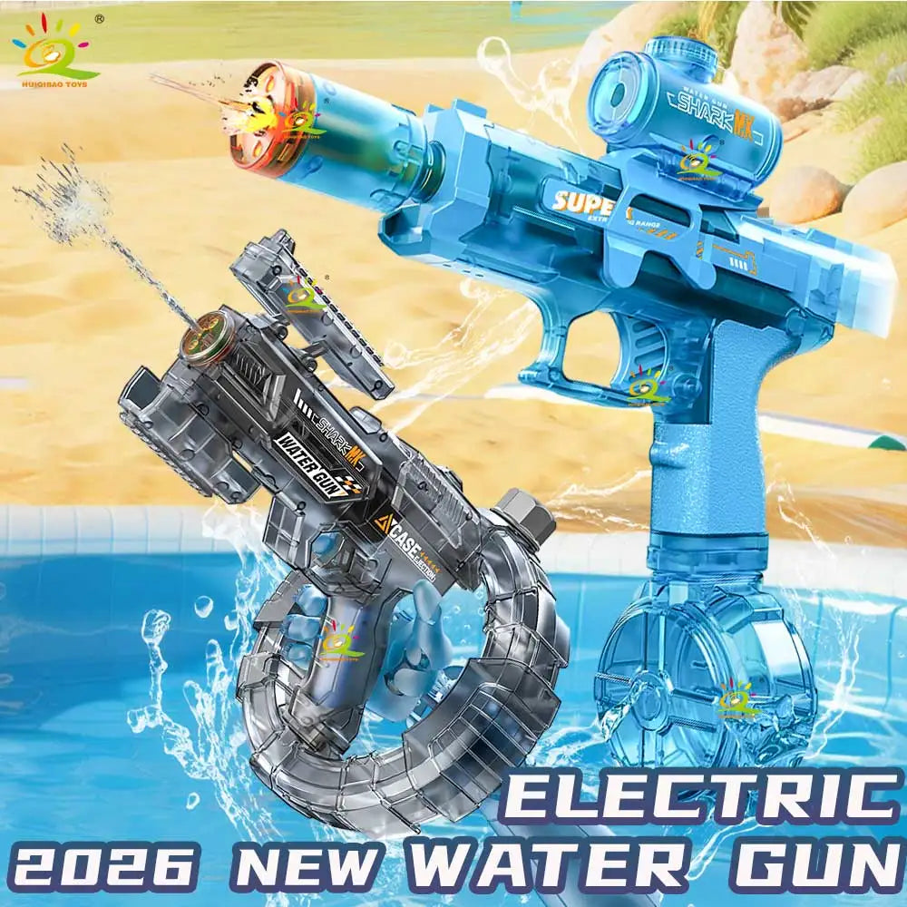 HUIQIBAO Electric Water Gun High-Speed Outdoor Water Blaster