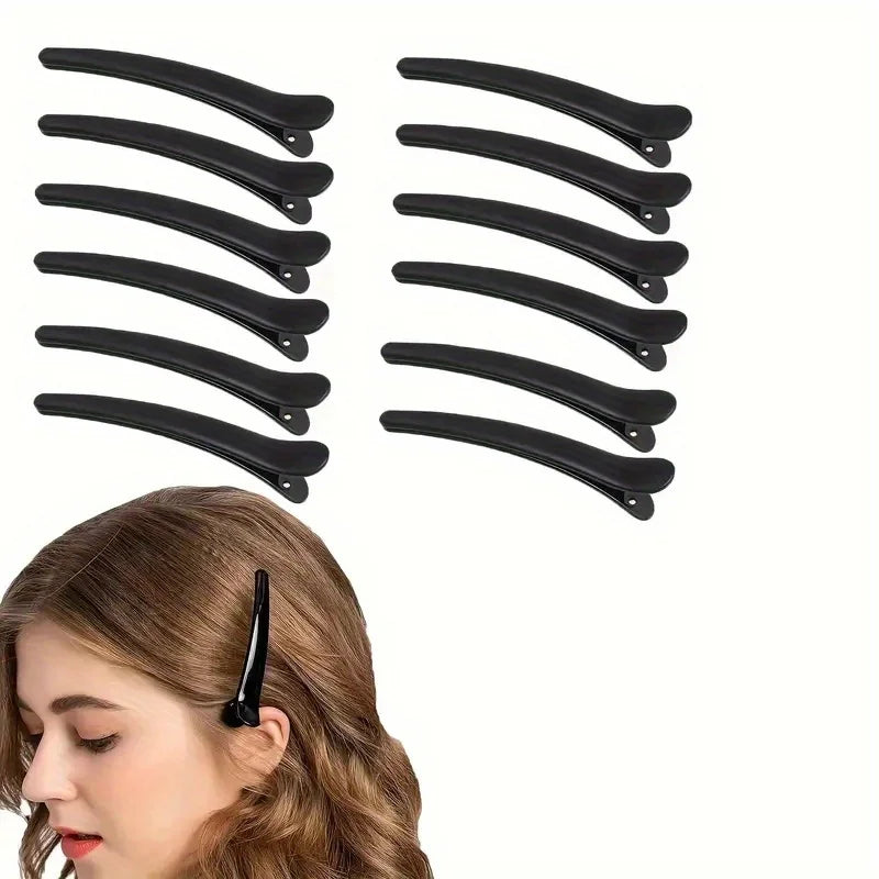 Plastic Duck Bill Hair Clips Set – Fish Beak Hair Styling Clips