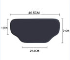 Microfiber Car Seat Back Protector kits Anti-Kick Rear Seat Cover for Toyota RAV4 Yaris Prius Corolla Camry Hilux Land Cruiser