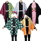 Demon Slayer Kids Cosplay Costume – Tanjiro, Nezuko & Shinobu Outfit