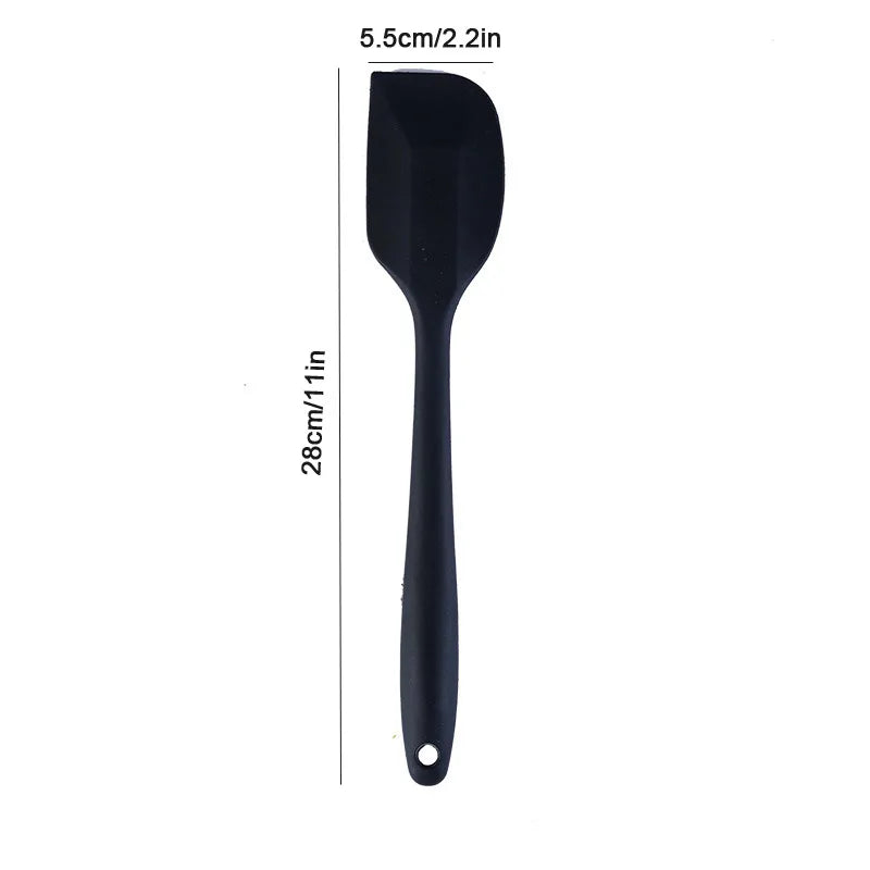 Heat Resistant Silicone Spatula – Non Stick Cream & Baking Tool
