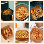 Disposable Air Fryer Paper Liners – Oil Proof Non-Stick Parchment Baking Paper