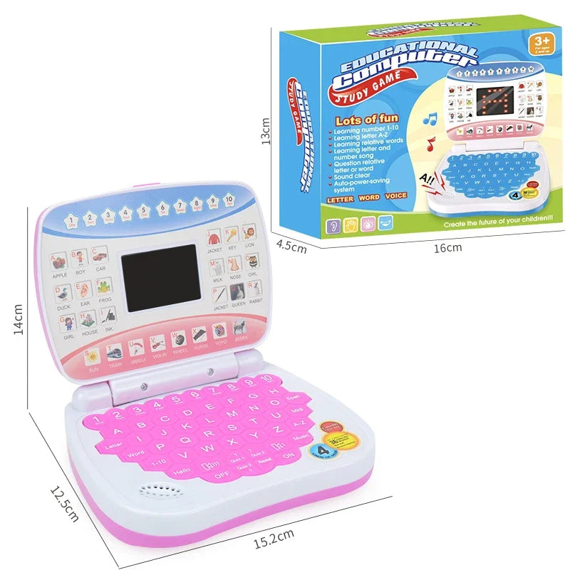 English Learning Laptop Educational Toy for Kids