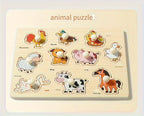 Montessori Geometry Shape Matching Puzzle Board