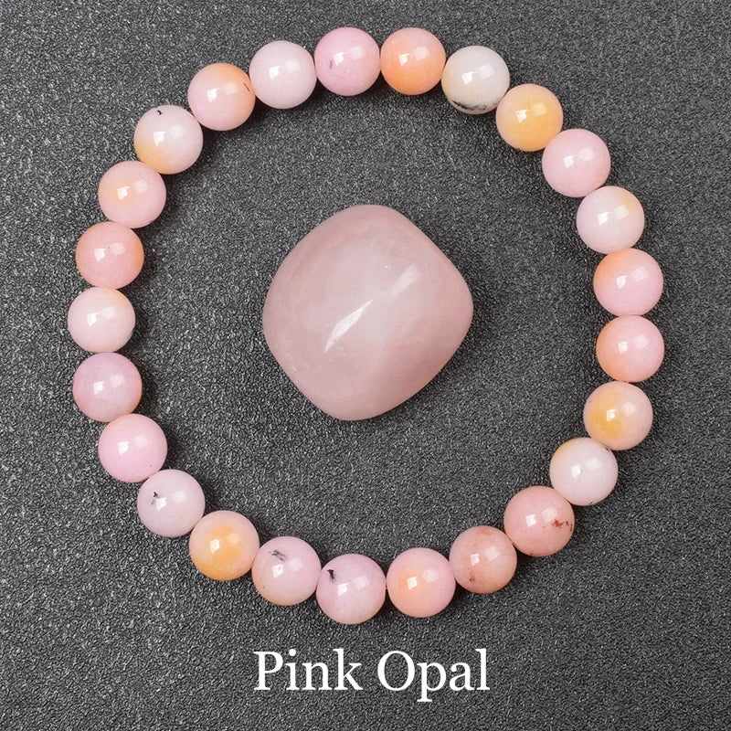 Natural Golden Obsidian Stone Beads Bracelet Men Women Golden Light Rainbow Obsidian Raw Stone Round Bead Natural Energy Jewelry