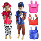 Kids Dog Patrol Cosplay Costume Set – Cartoon Uniform Outfit