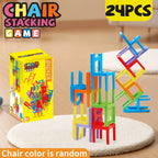 Educational Chair Stacking Balance Building Blocks Toy Set