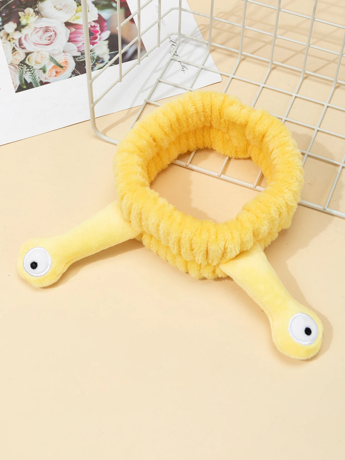 Cute Animal Ears Coral Fleece Spa Headband