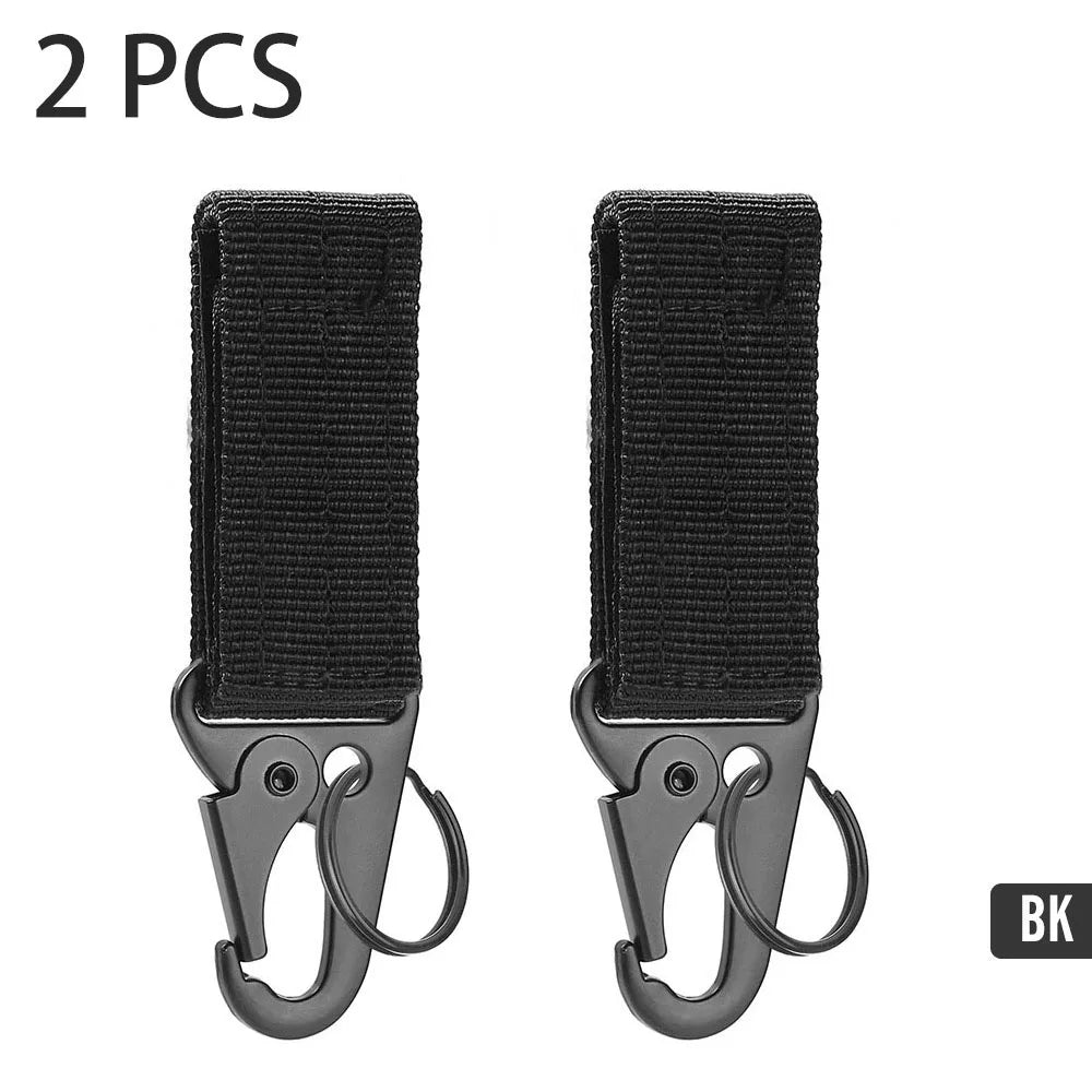 Tactical MOLLE Hanging Buckle Carabiner Clip for Outdoor Gear