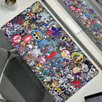Anime Gamer Keyboard MouseMats One P-Piece Gaming Mouse Pad XXL Speed Rubber Cartoon Big Computer Desk Mat PC E-Sports Mousepad