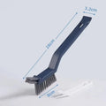 Effective Cleaning Brush for Corners and Gaps - 2-in-1 Multipurpose Bathroom and Floor Tiles Cleaning Brush