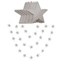 4M Star Garland 7cm 10cm Paper Stars Streamer Glitter Bunting for Birthday Party Decoration Kids Room Decor Baby Shower Supplies