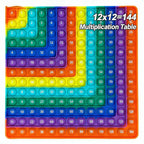 12×12 Multiplication Learning Board Game