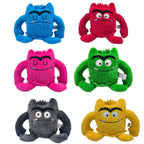 6PCS Color Monster Plush Doll Set Soft Emotion Stuffed Toys