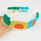 Bohemian Handmade Knitted Summer Headband