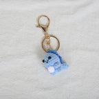 Mini Animal Crochet Keychain Cute Knitted Doll Keyring