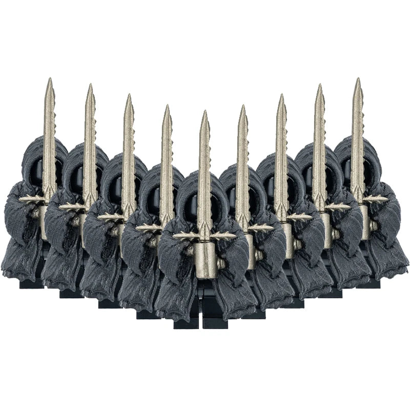 Medieval Movie Knights Building Blocks toys Lord Ring Figure Bricks Toy Christmas birthday gifts
