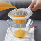 Ultra Fine Nylon Mesh Strainer Spoon for Coffee Tea and Juice Filter