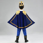 Boys King Carnival Costume 7 Piece – Royal Prince Outfit